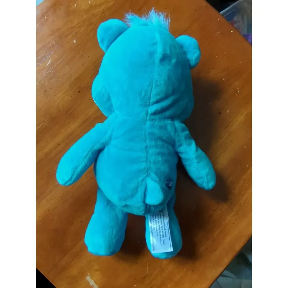 Basic Fun Care Bears Grumpy Bear Plush Blue Rain Clouds Stuffed Animal 11